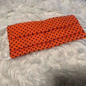 Kids size pleated face mask reversible